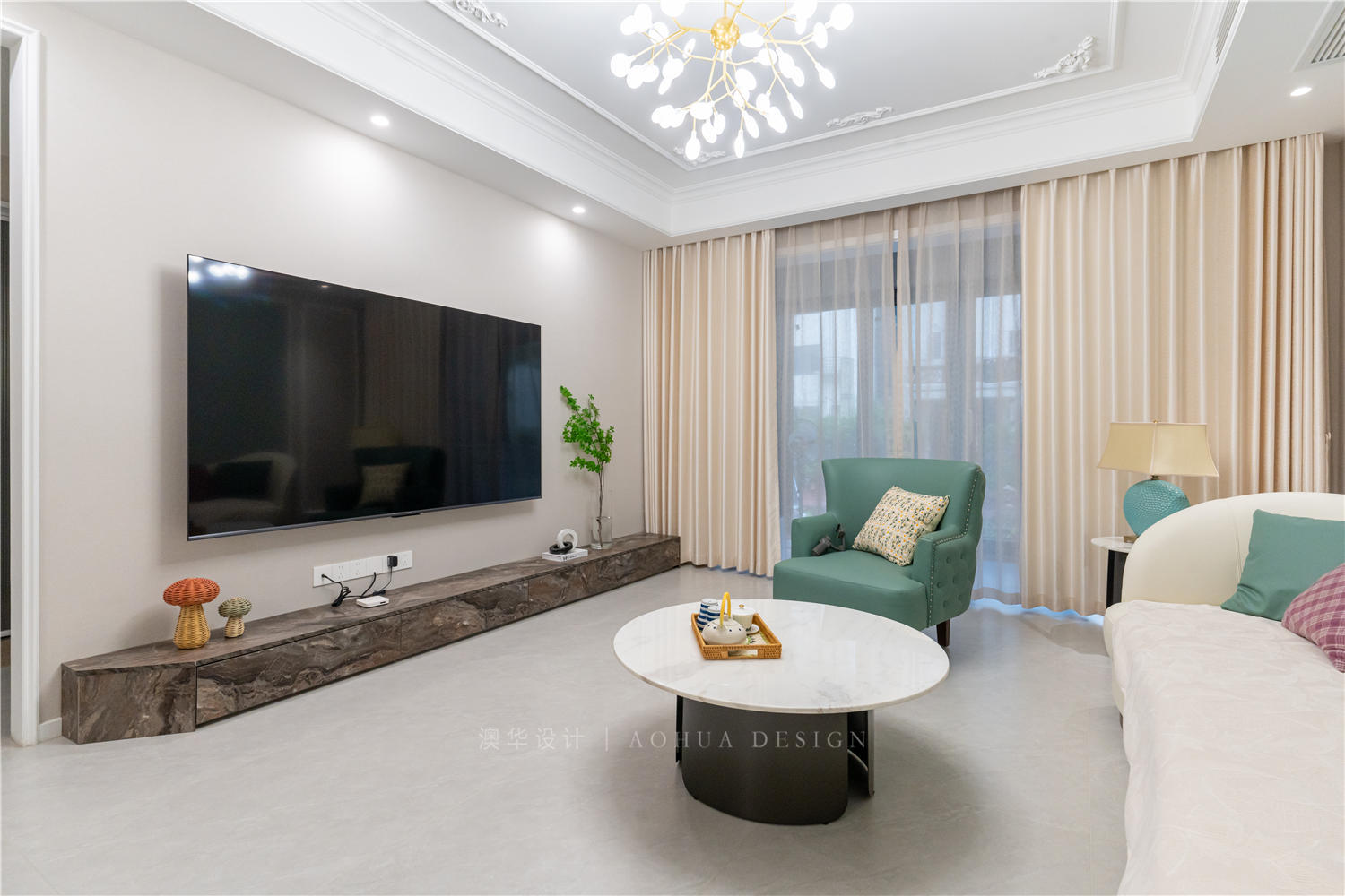 武漢別墅設計,簡歐風