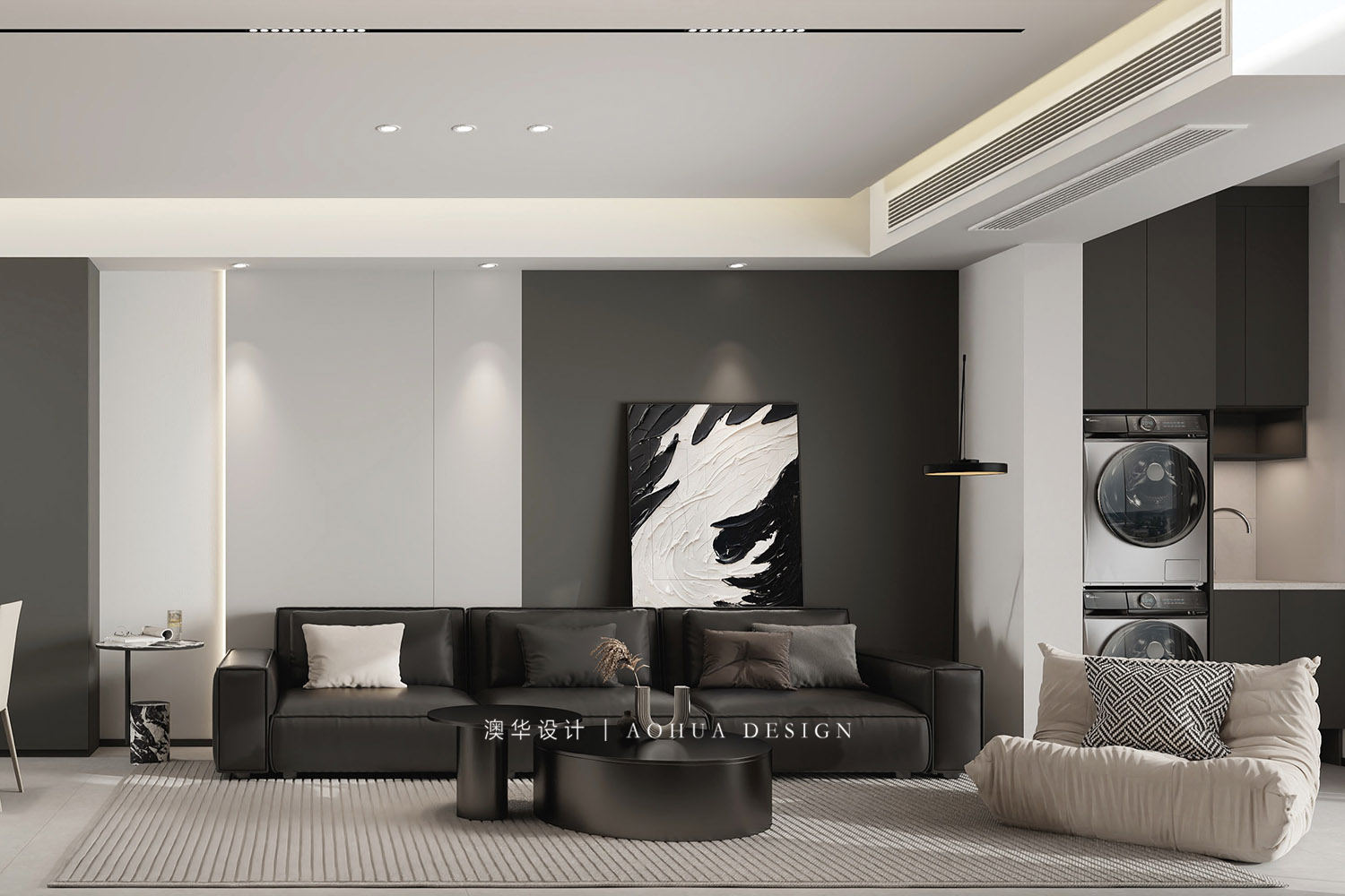 中建星光城裝修,現代極簡