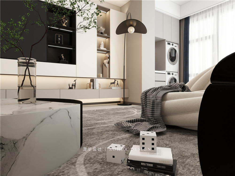 融創玖璽臺裝修,輕奢風