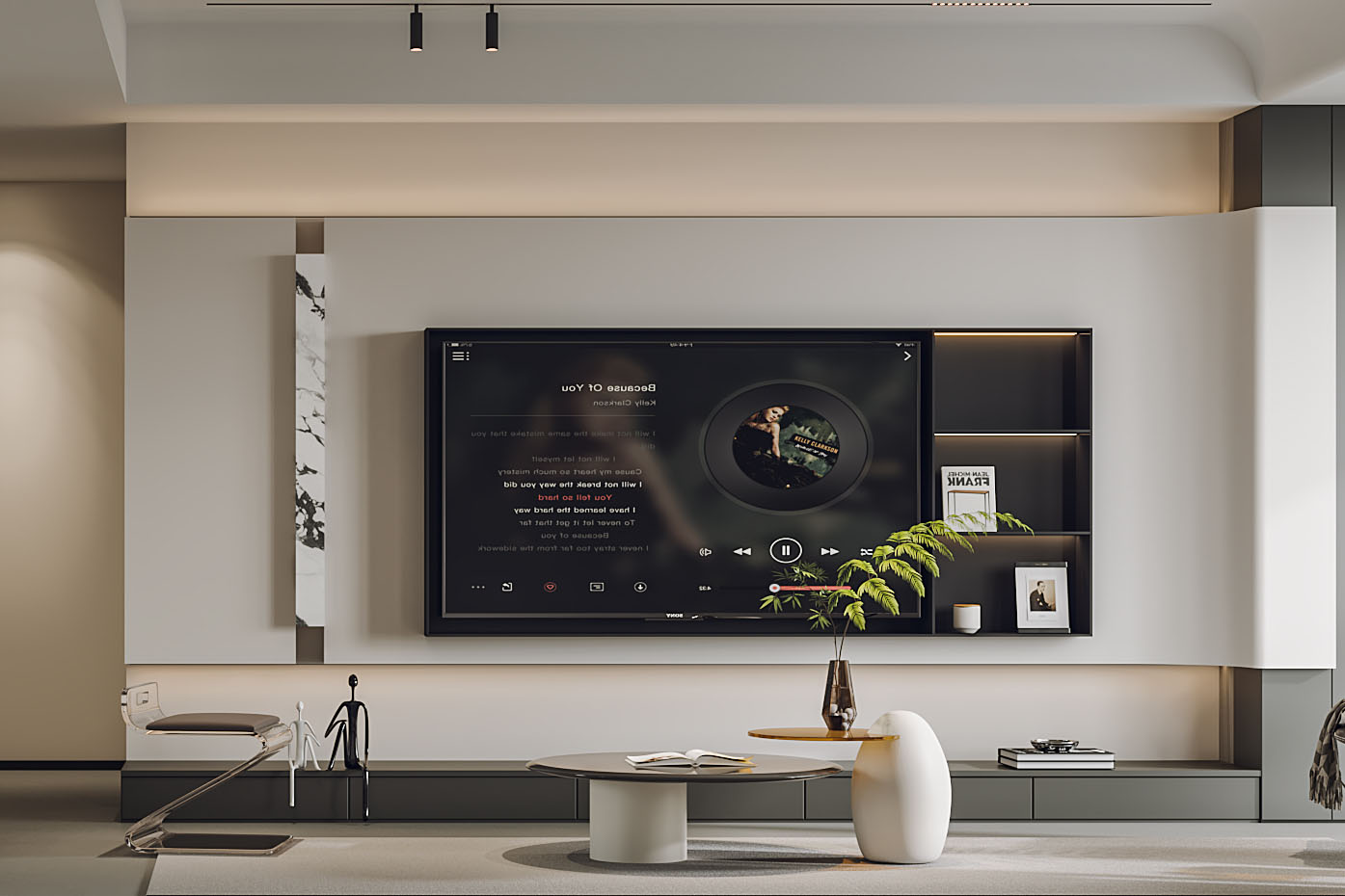 融僑華府裝修,現(xiàn)代黑白灰