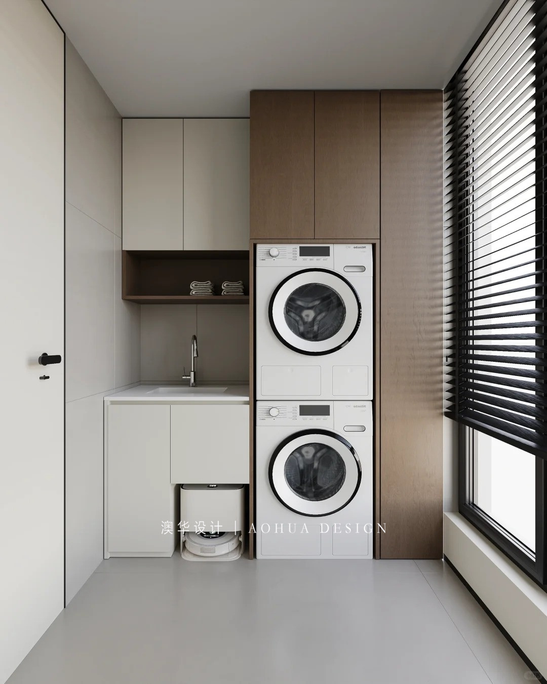 華發中央首府裝修,現代極簡風格