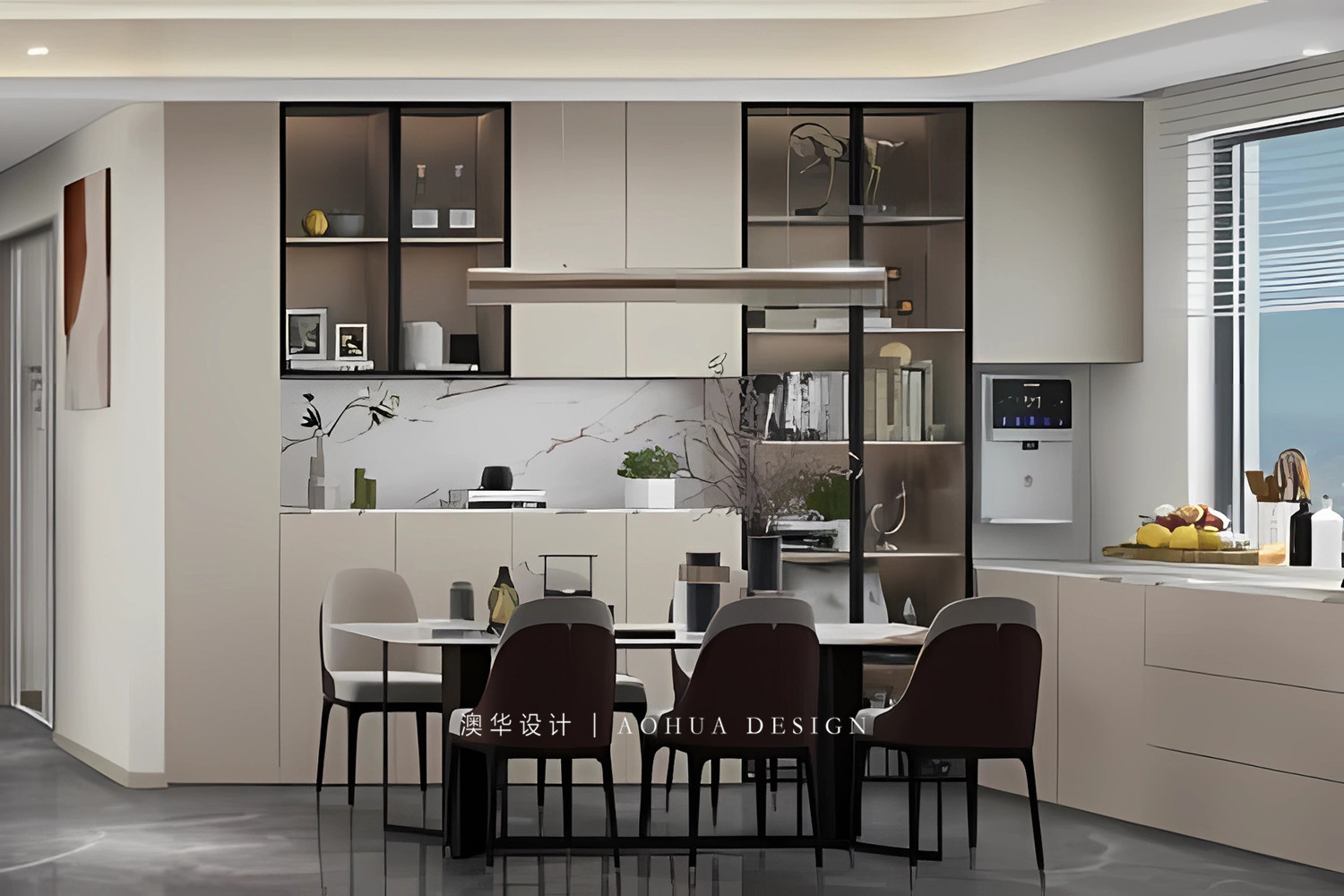 華發中央首府裝修,現代風格