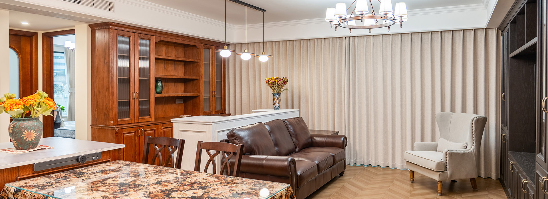 長投保利·漢口印裝修,美式復古