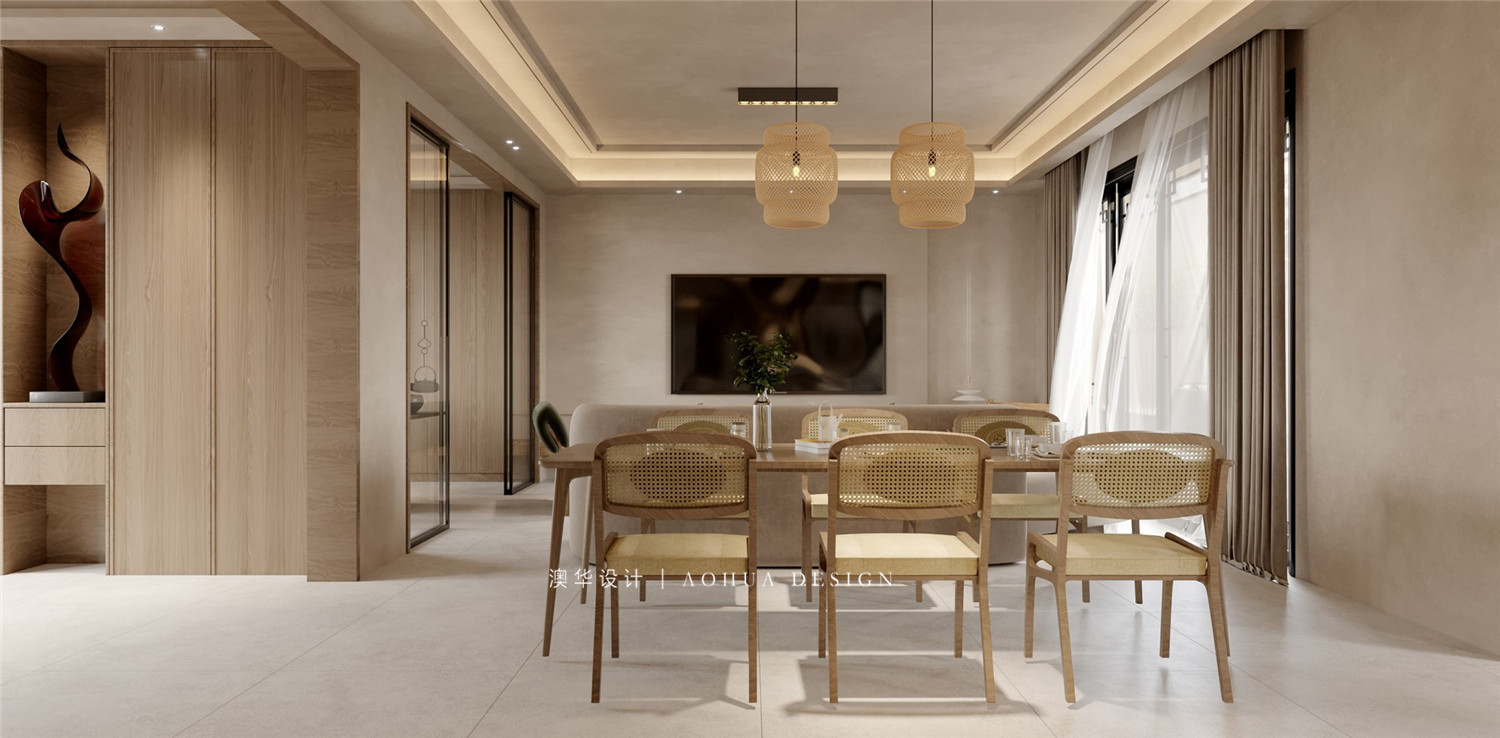 侘寂風,武漢別墅設計