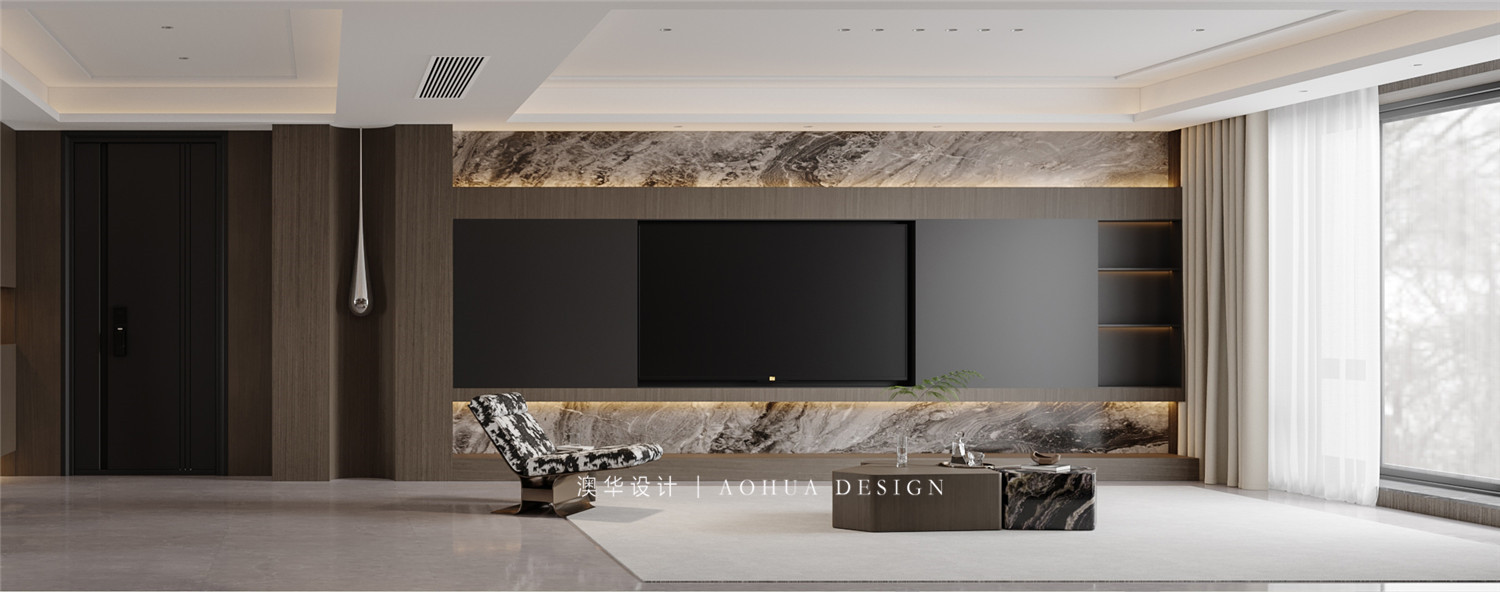 世茂天胤裝修,意式輕奢