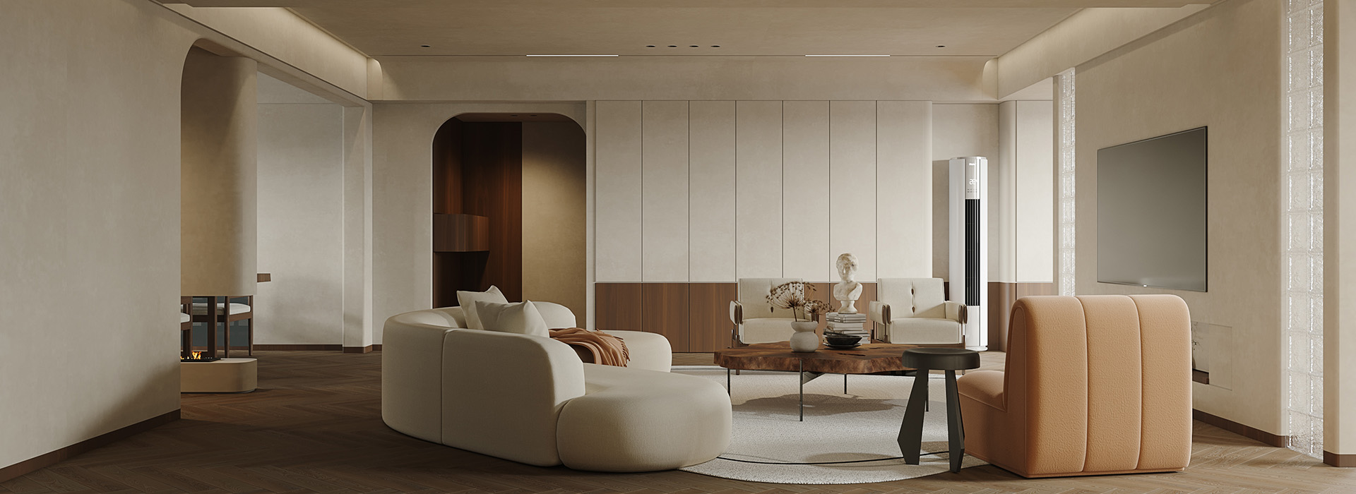 星海虹城裝修,侘寂風