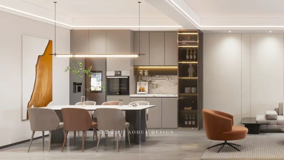 濱江苑裝修,極簡風格