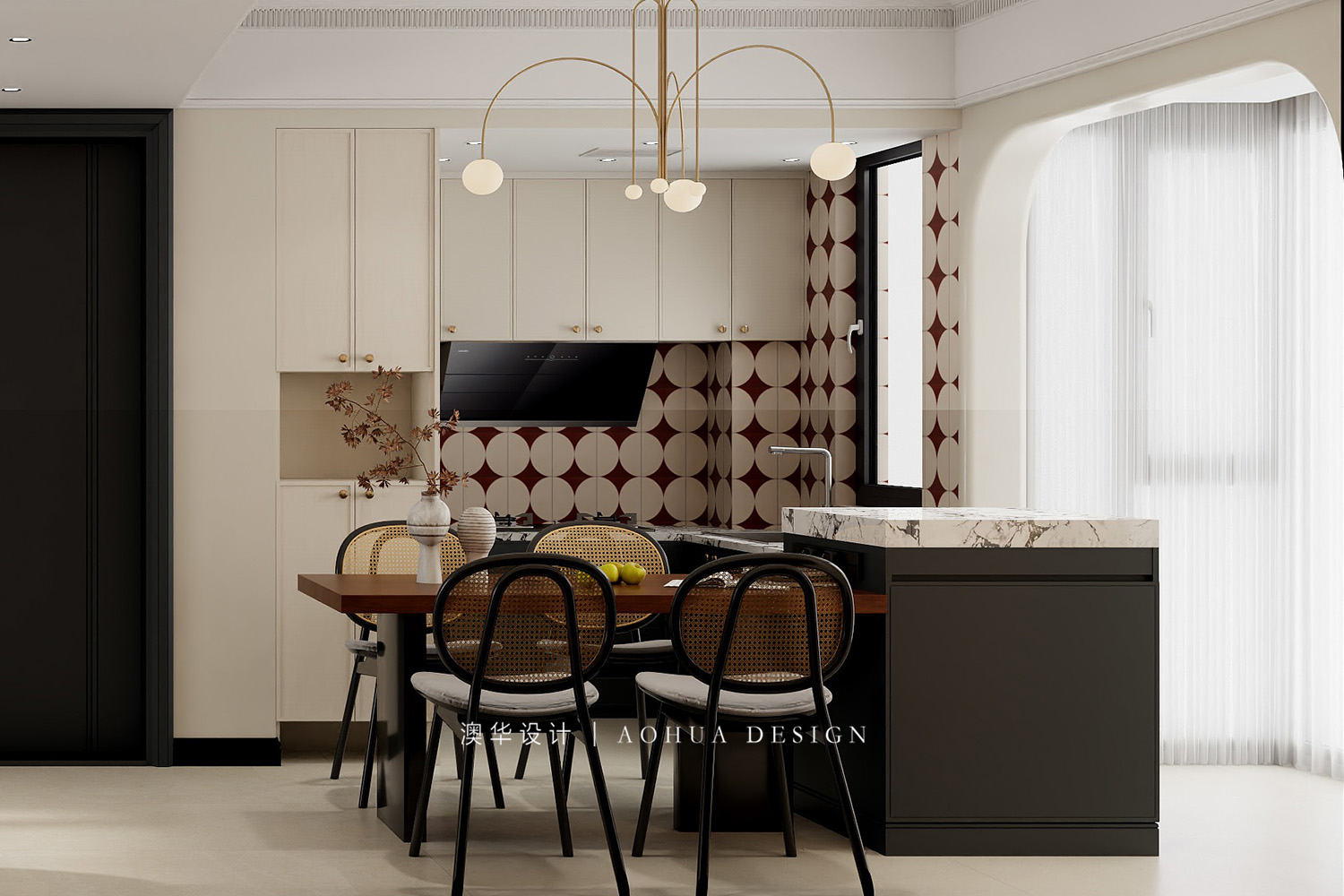 漢口澎拜城裝修,法式復古風格