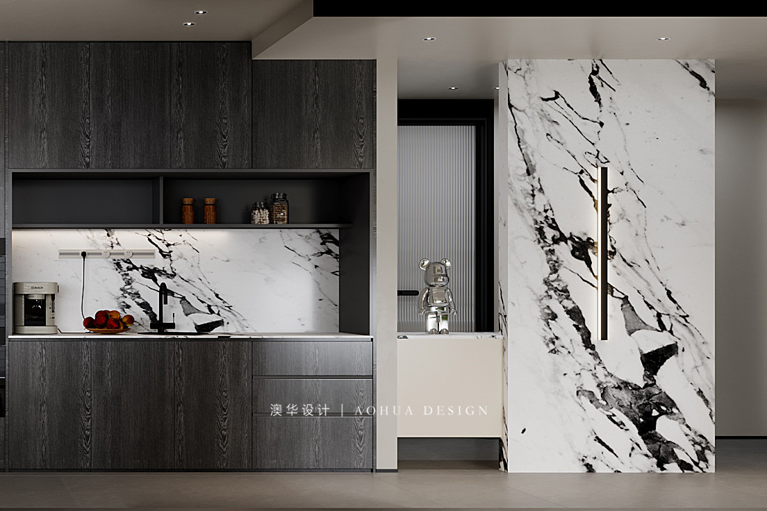 極簡風裝修,黑白灰風格