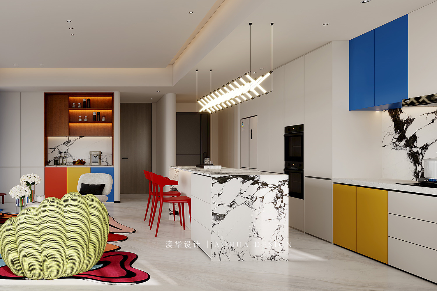 武漢長(zhǎng)江中心裝修,大平層裝修