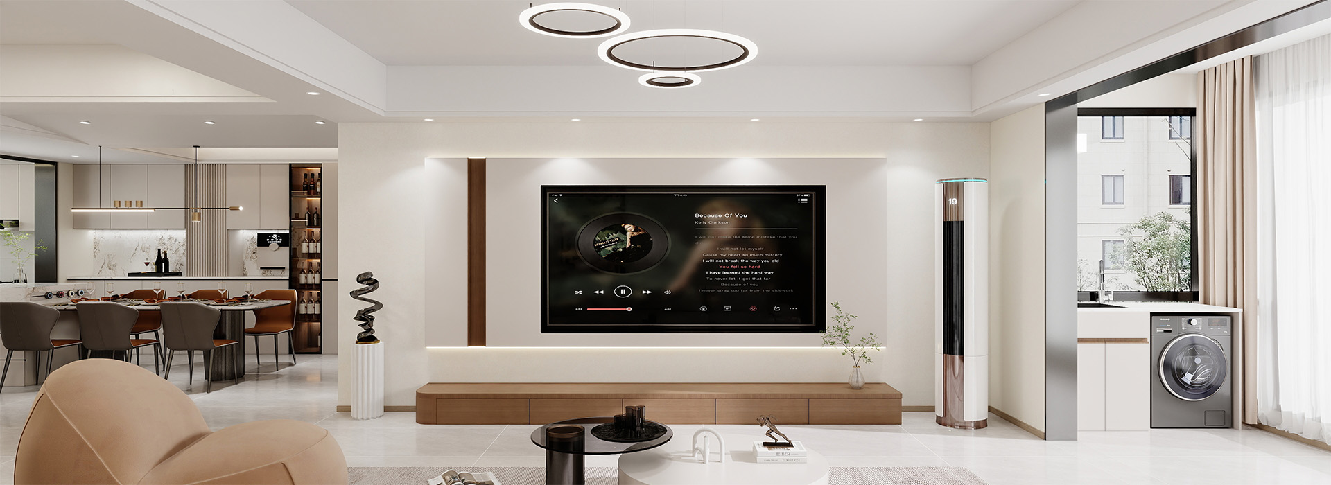 東方海棠花園裝修,大平層裝修