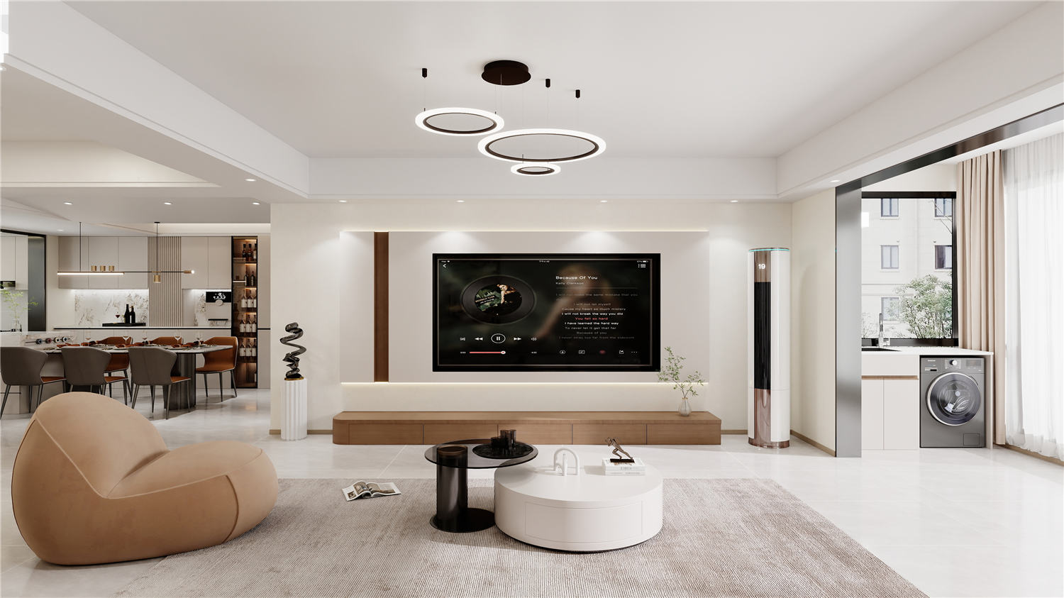 東方海棠花園裝修,大平層裝修