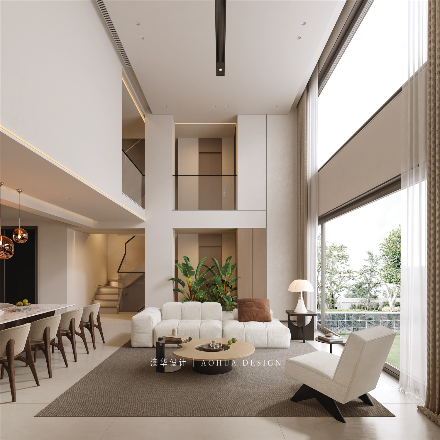 原木風裝修,別墅大宅設計