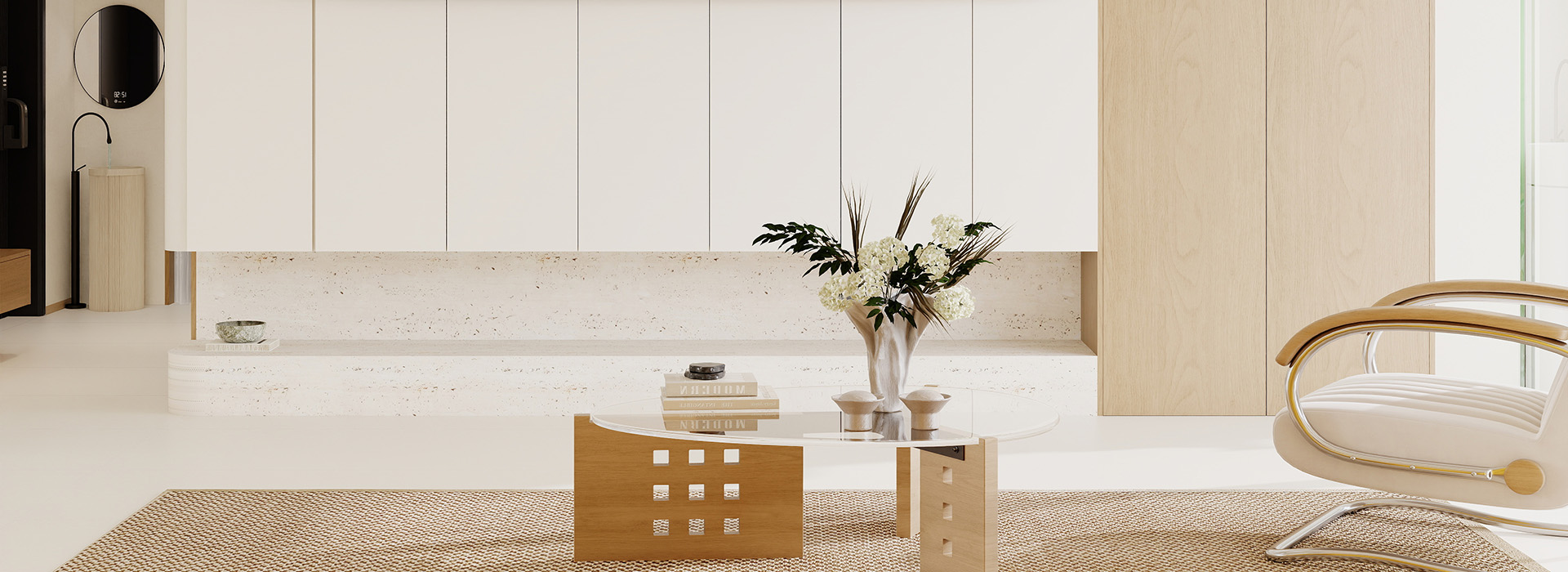 長江華府裝修,原木風格裝修