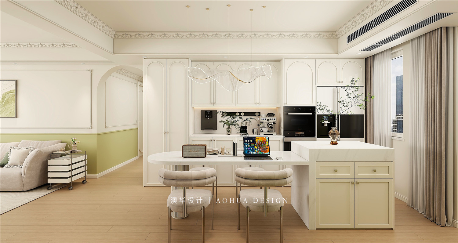 聯投驛園裝修,輕法式裝修