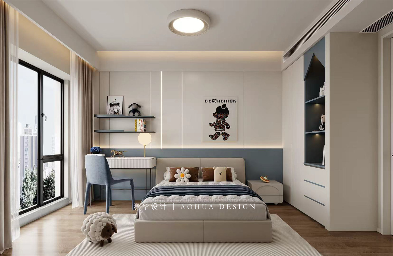 大平層裝修,三代同堂裝修