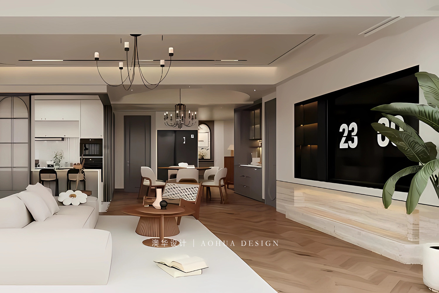 綠地海珀濱江裝修,法式風格裝修