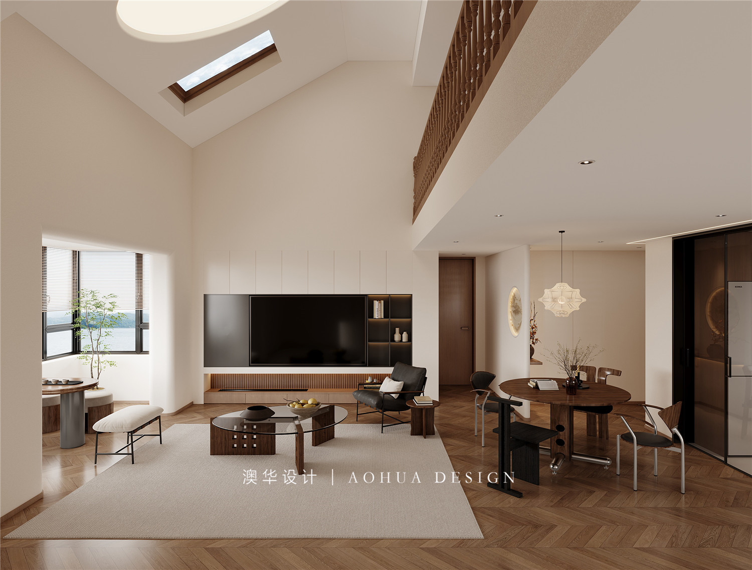 復(fù)式裝修,原木風(fēng)裝修