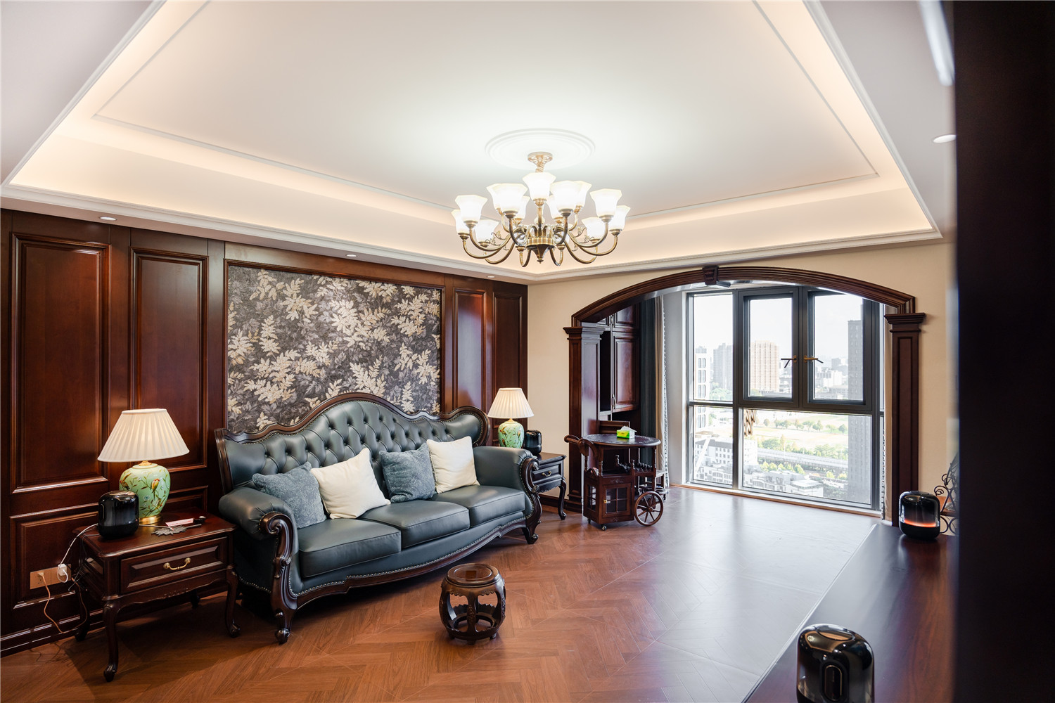 金地圣愛米倫裝修,美式復古風格