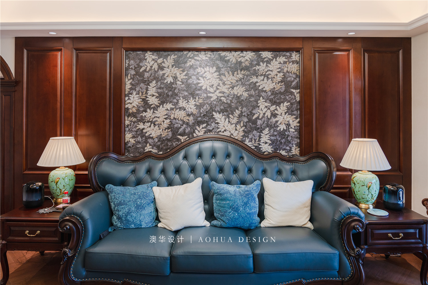 金地圣愛米倫裝修,美式復古風格