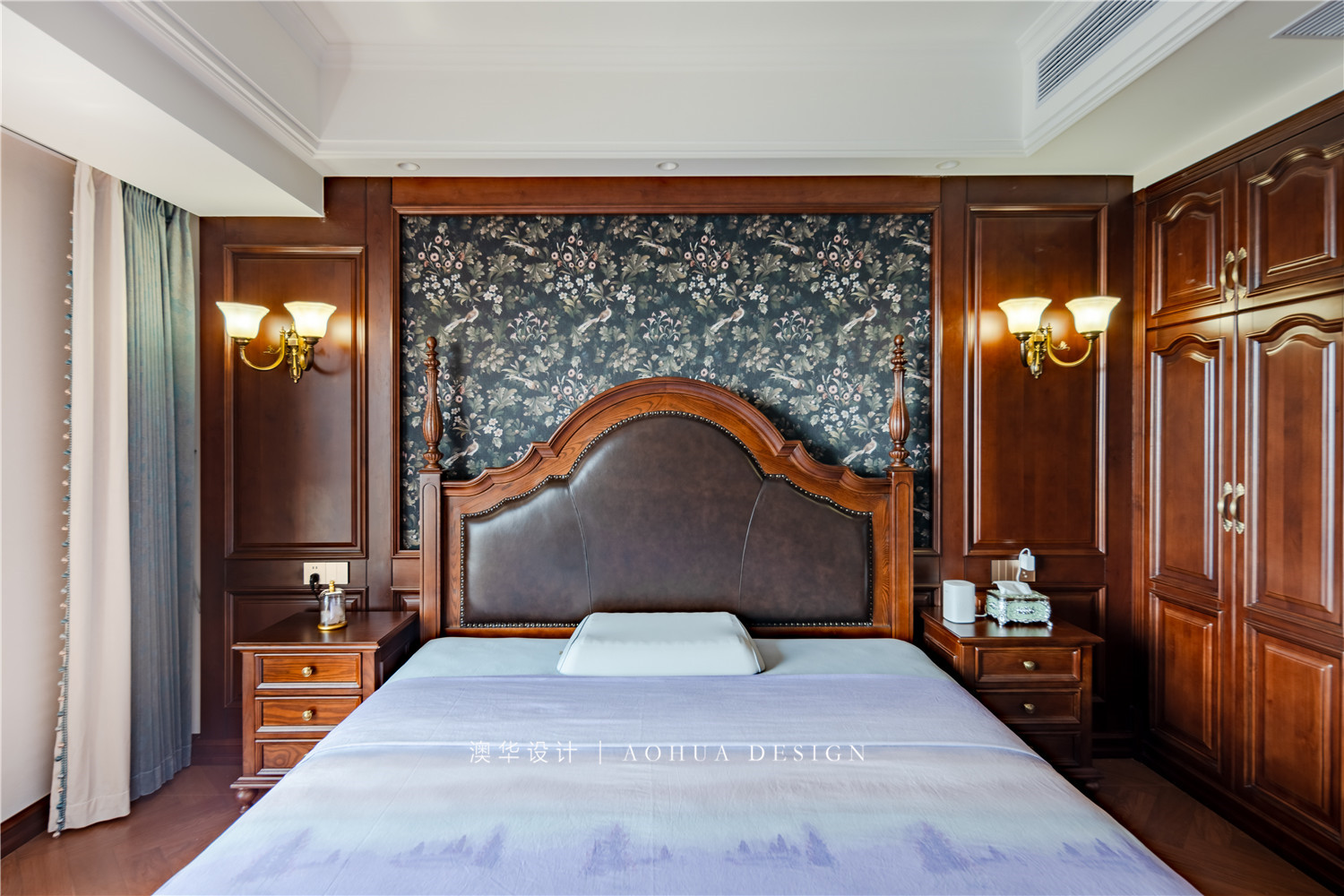 金地圣愛米倫裝修,美式復古風格