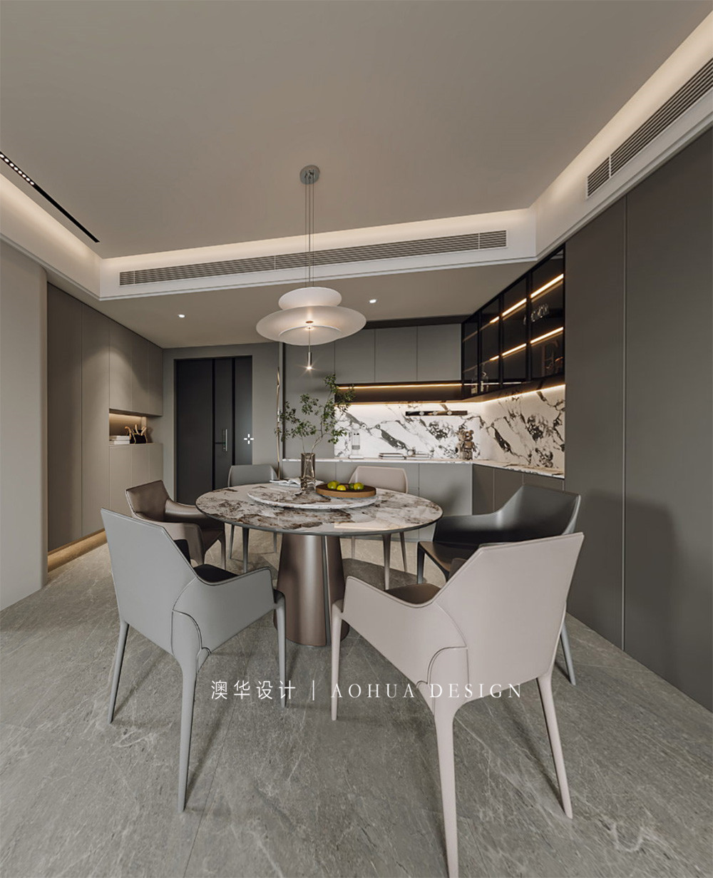 城投聯投江南岸裝修,現代風格設計