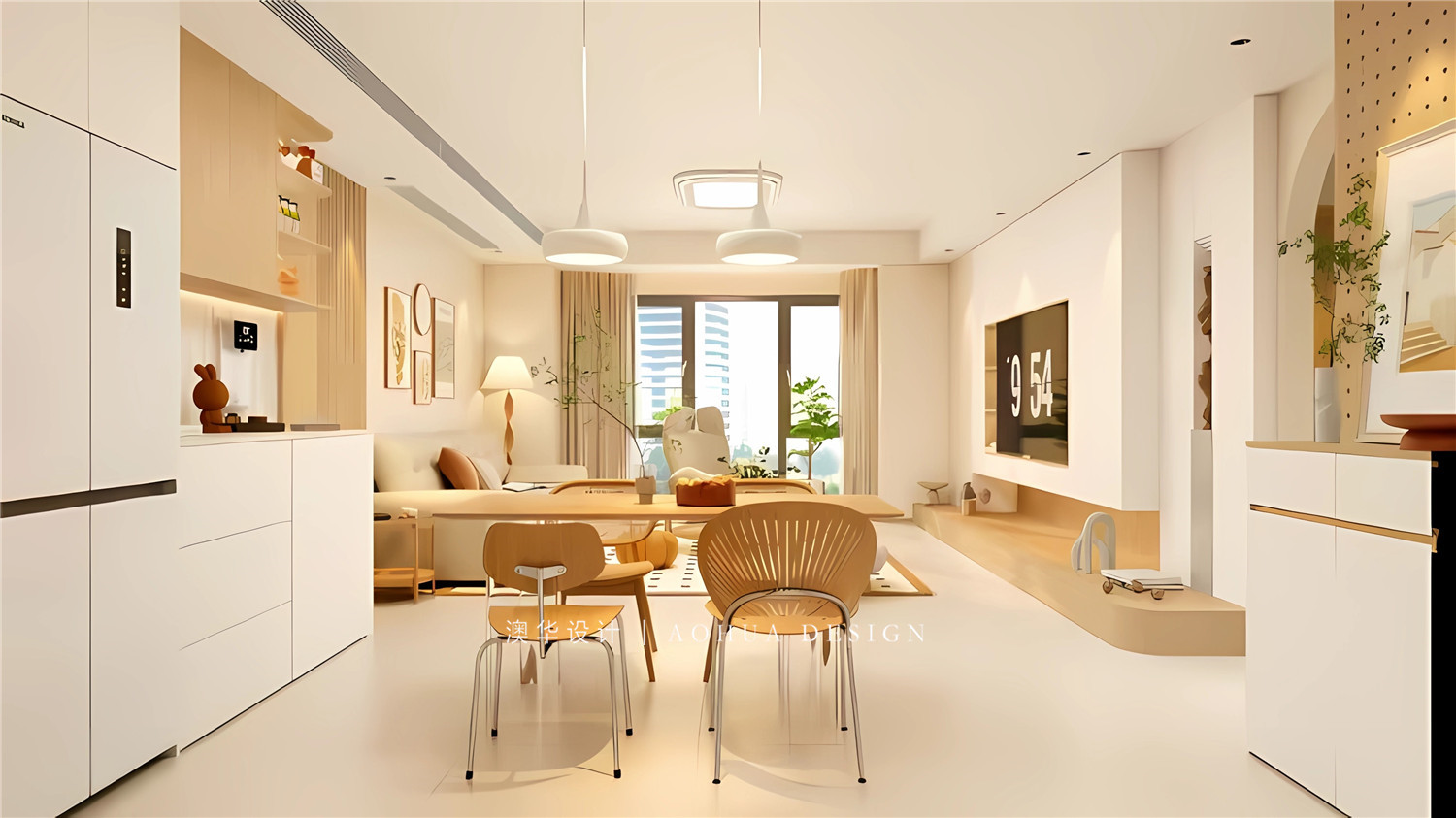 田園小區(qū)裝修,奶油田園風(fēng)