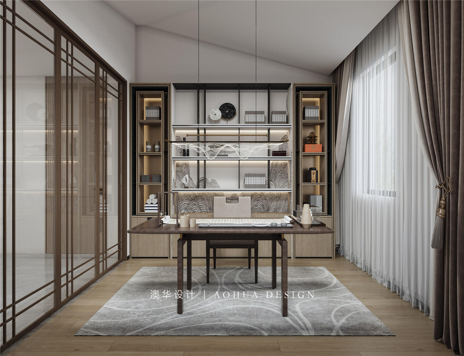 孔雀城江瀾賦裝修,別墅裝修設計