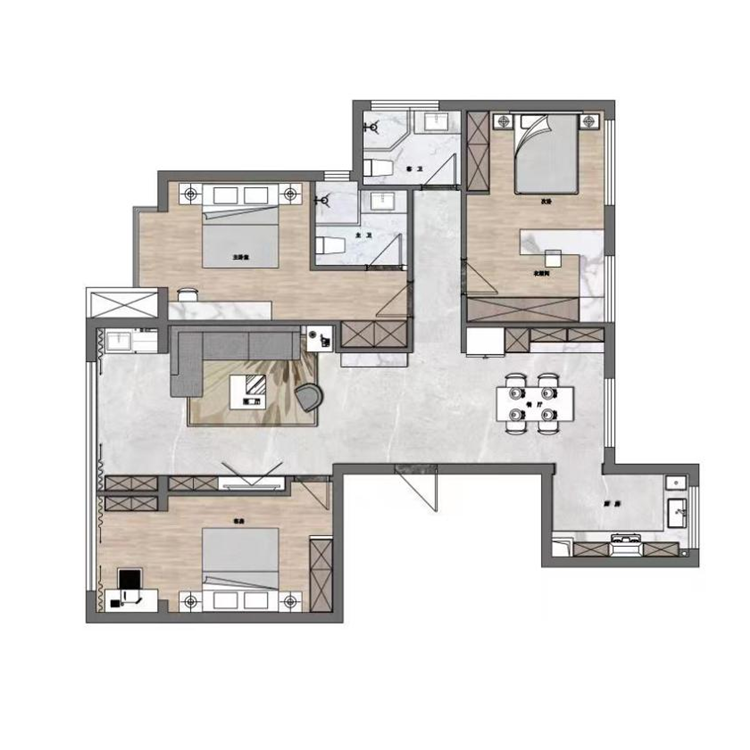 融創玖璽臺140㎡