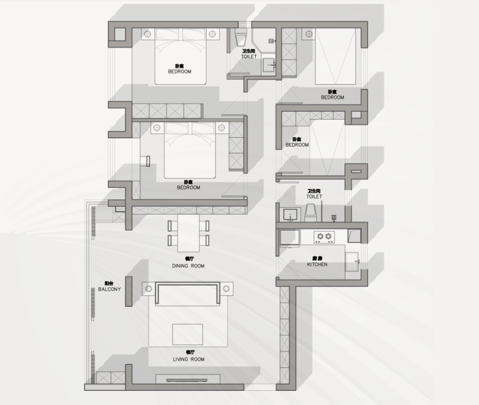 城投聯投江南岸140㎡