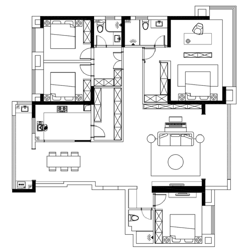 城投聯投江南岸235㎡