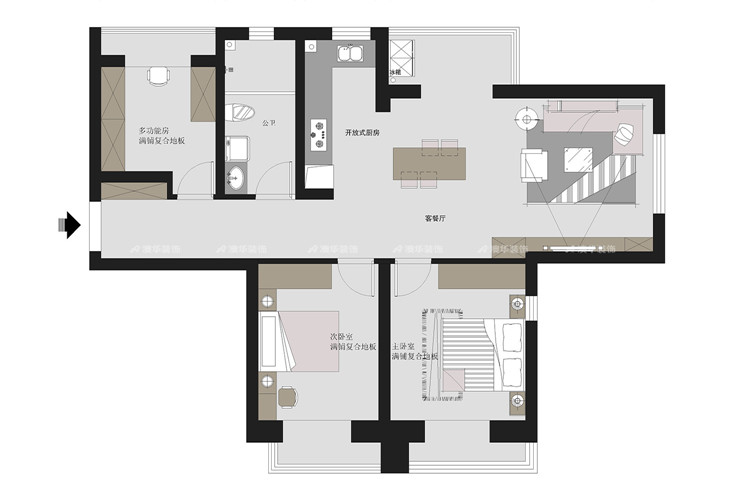 融創和平中心106㎡ 融創和平中心106㎡