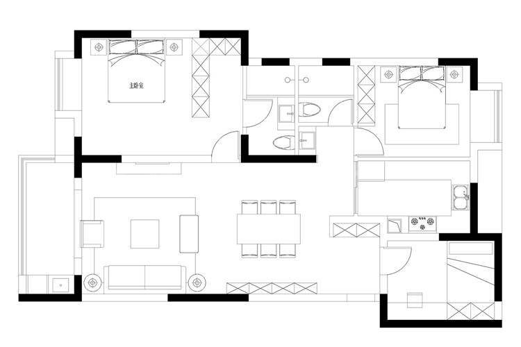 融創和平中心125㎡ 融創和平中心125㎡