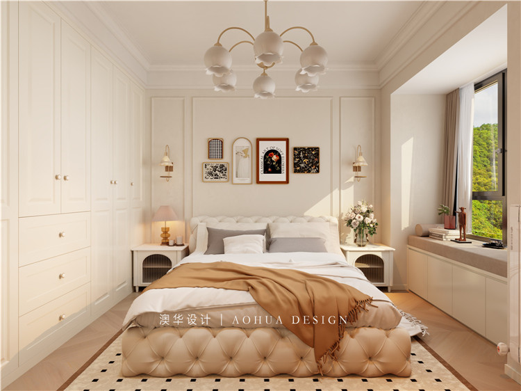 中建御景星城98㎡法式奶油 中建御景星城98㎡法式奶油