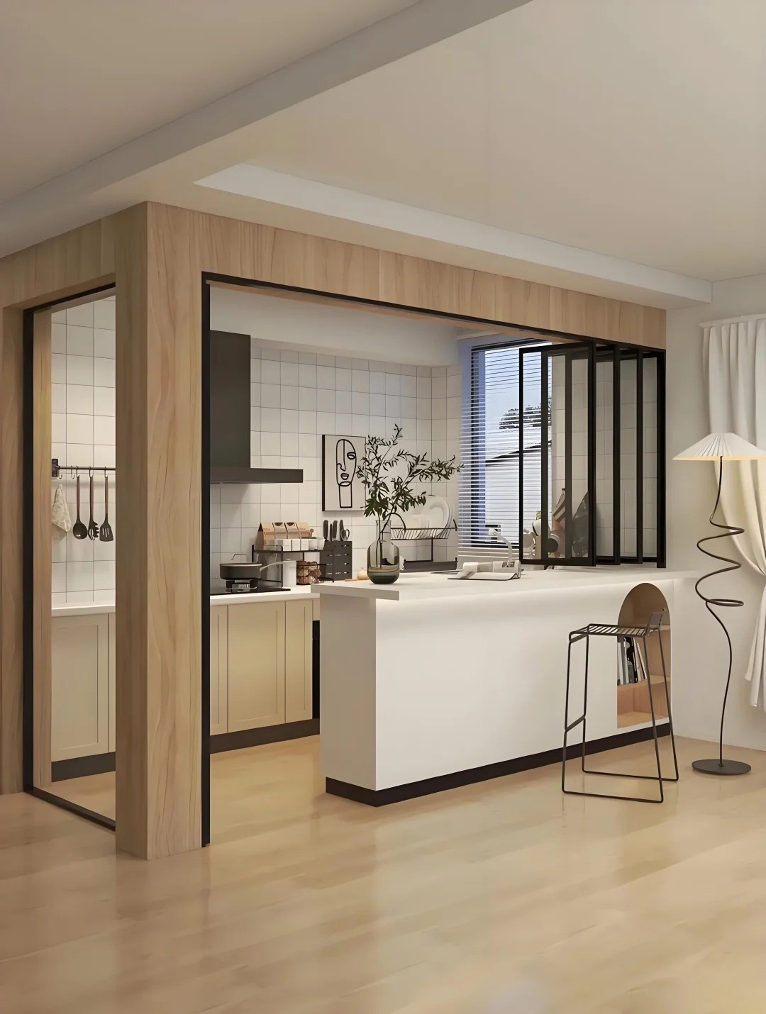 開放式廚房,廚房裝修,廚房設計